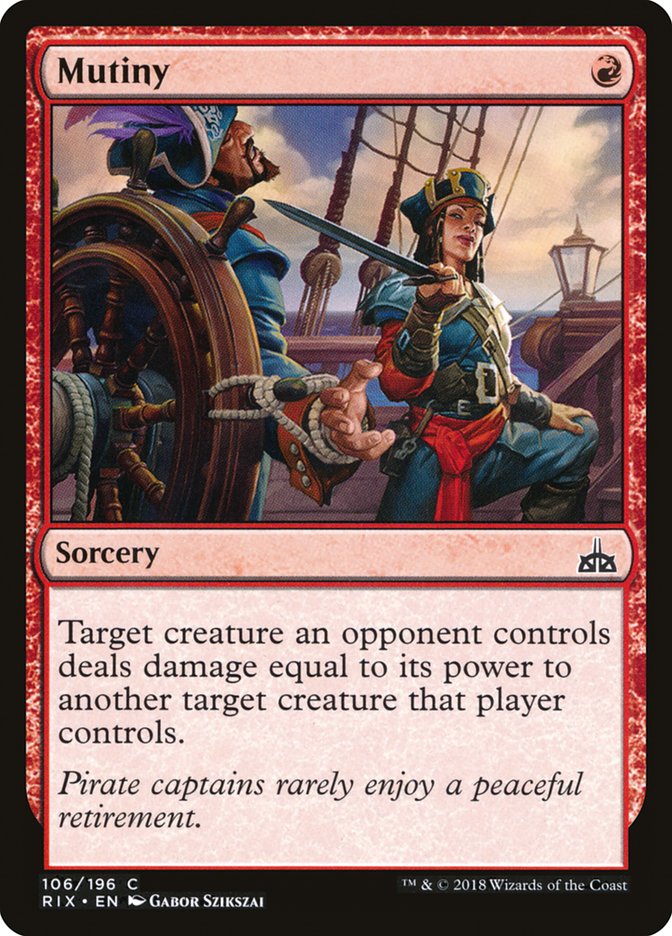 Mutiny 106/196 (Rivals of Ixalan)  | Good Games Modbury