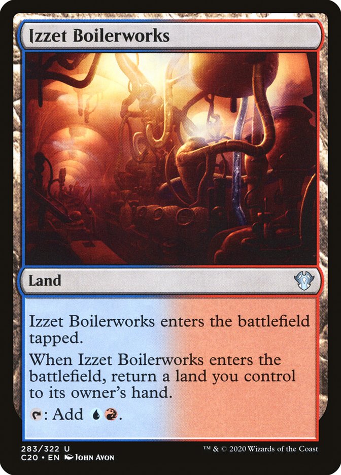 Izzet Boilerworks [Commander 2020] | Good Games Modbury