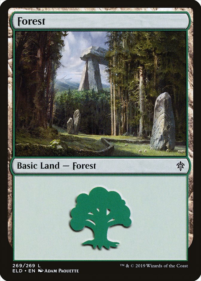 Forest (269) [Throne of Eldraine] | Good Games Modbury