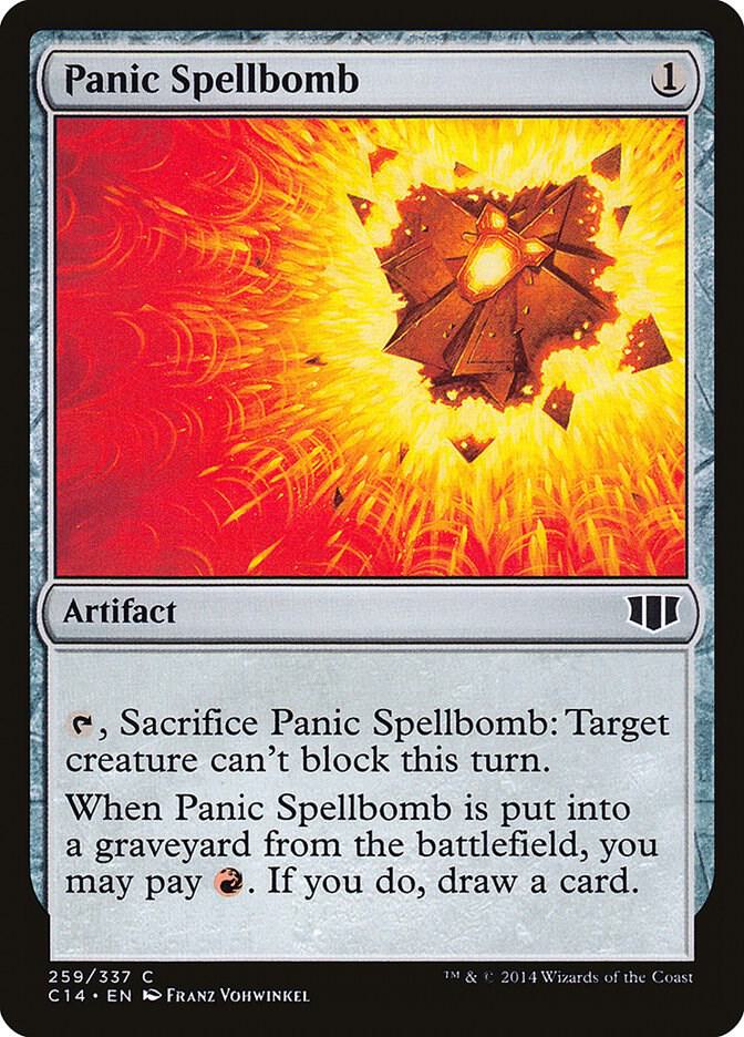 Panic Spellbomb 259/337 (Commander 2014)  | Good Games Modbury