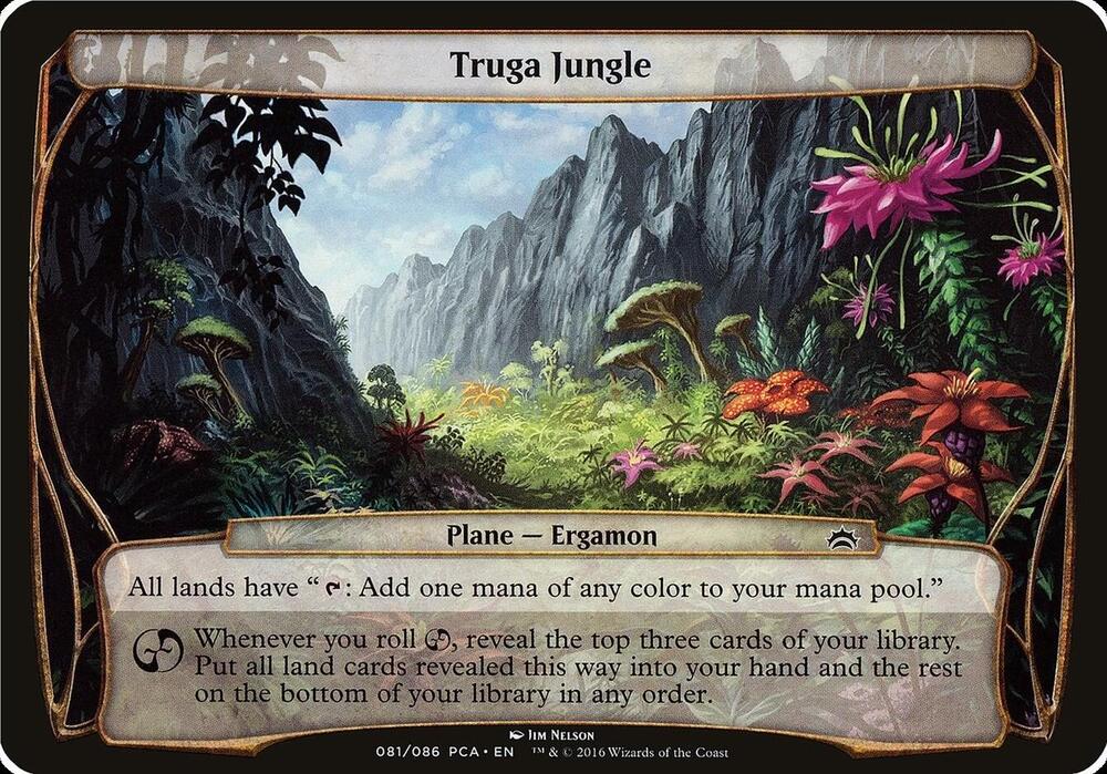 Truga Jungle Planechase Anthology 81/86 (Oversize Cards)  | Good Games Modbury