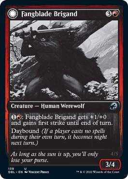 Fangblade Brigand 139/534 (Innistrad: Double Feature)  - Foil | Good Games Modbury