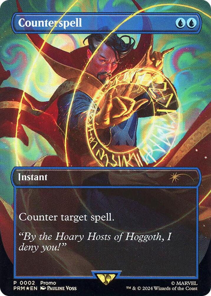 Counterspell 2 (Media Promos)  - Borderless Foil | Good Games Modbury