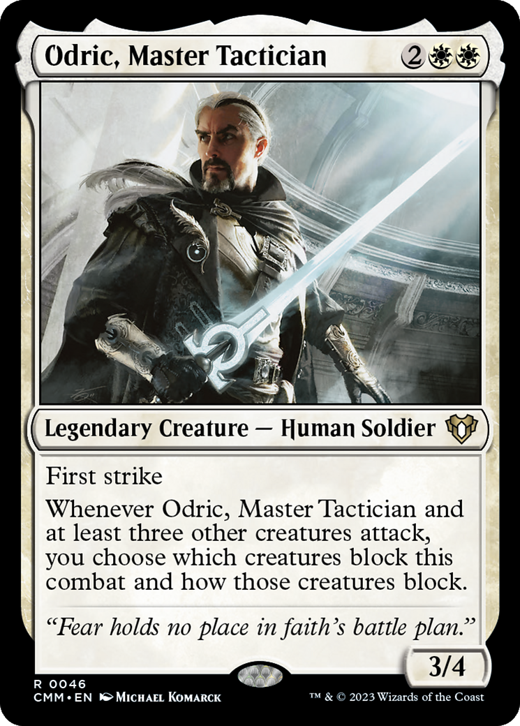 Odric, Master Tactician [Commander Masters] | Good Games Modbury