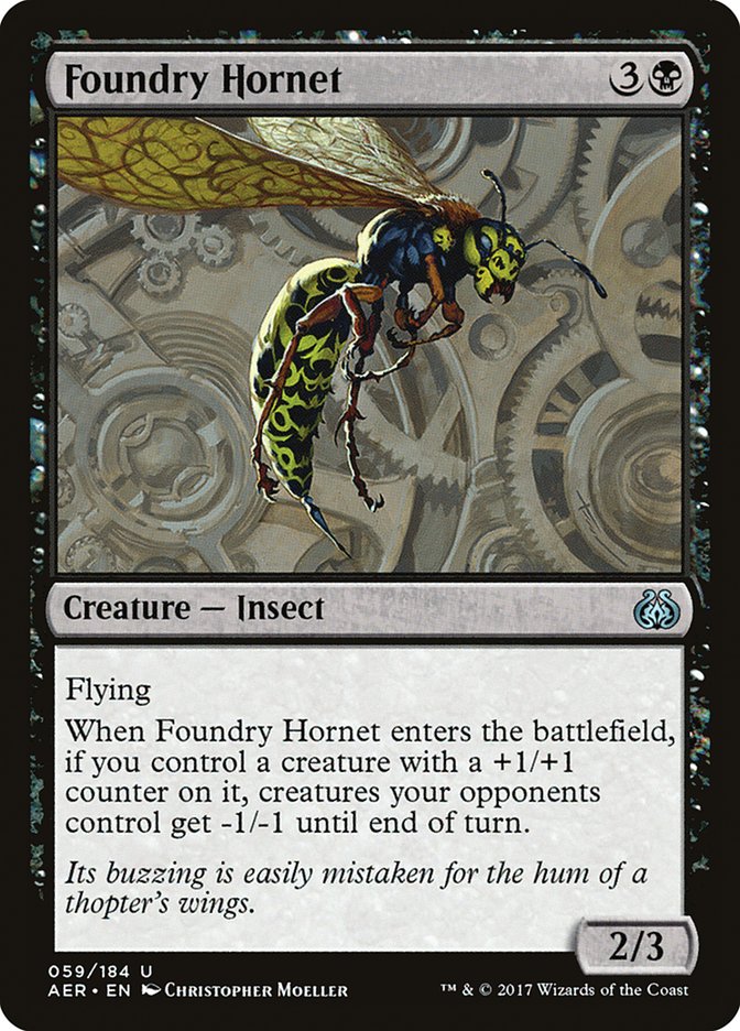 Foundry Hornet 59/184 (Aether Revolt)  - Foil | Good Games Modbury