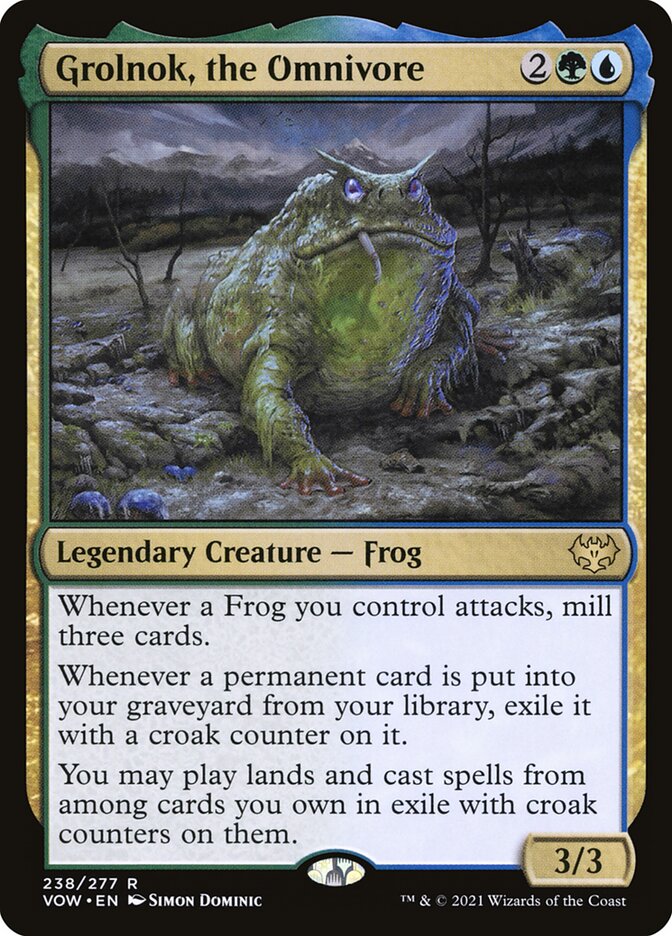 Grolnok, the Omnivore 238/277 (Innistrad: Crimson Vow)  | Good Games Modbury