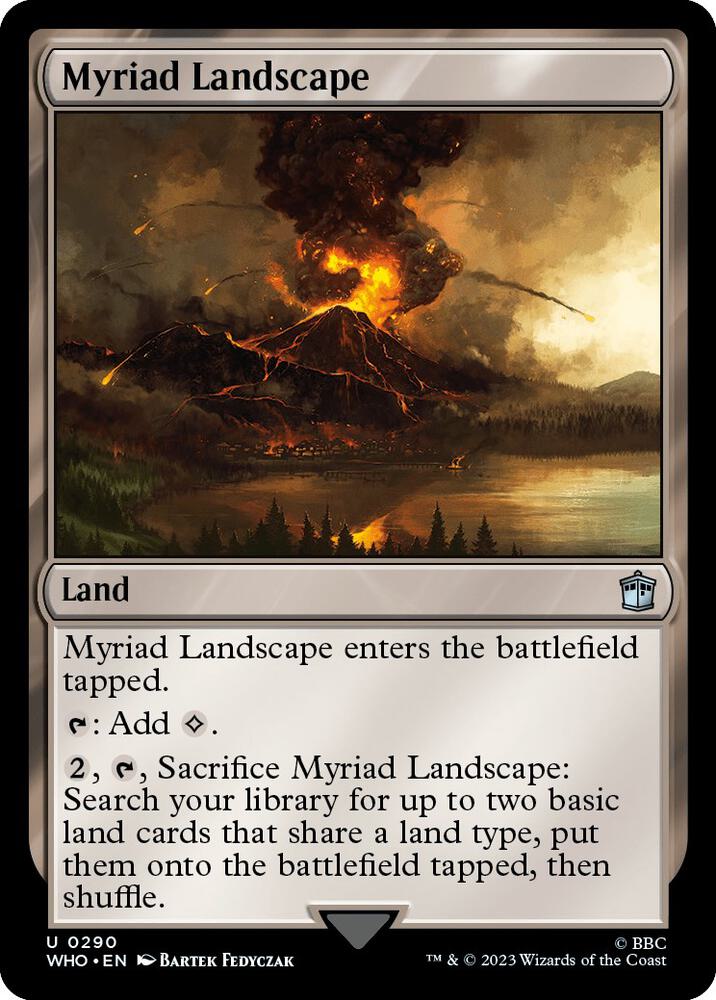 Myriad Landscape 290/331 (Universes Beyond: Doctor Who)  | Good Games Modbury
