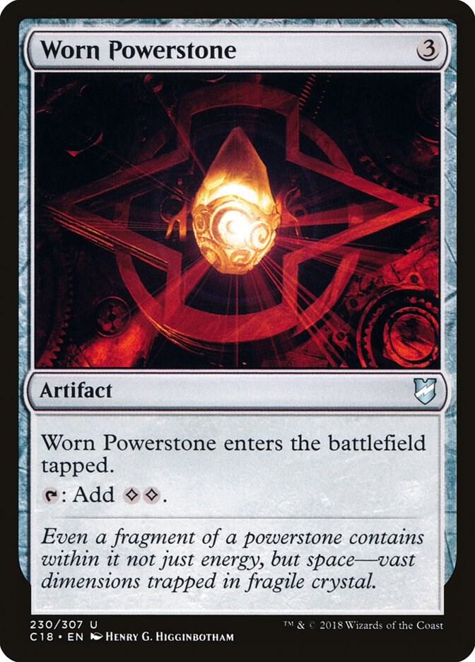 Worn Powerstone 230/307 (Commander 2018)  | Good Games Modbury
