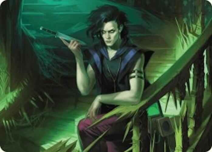 Winter Misanthropic Guide Art Card 24 (Art Series: Duskmourn: House of Horror)  | Good Games Modbury