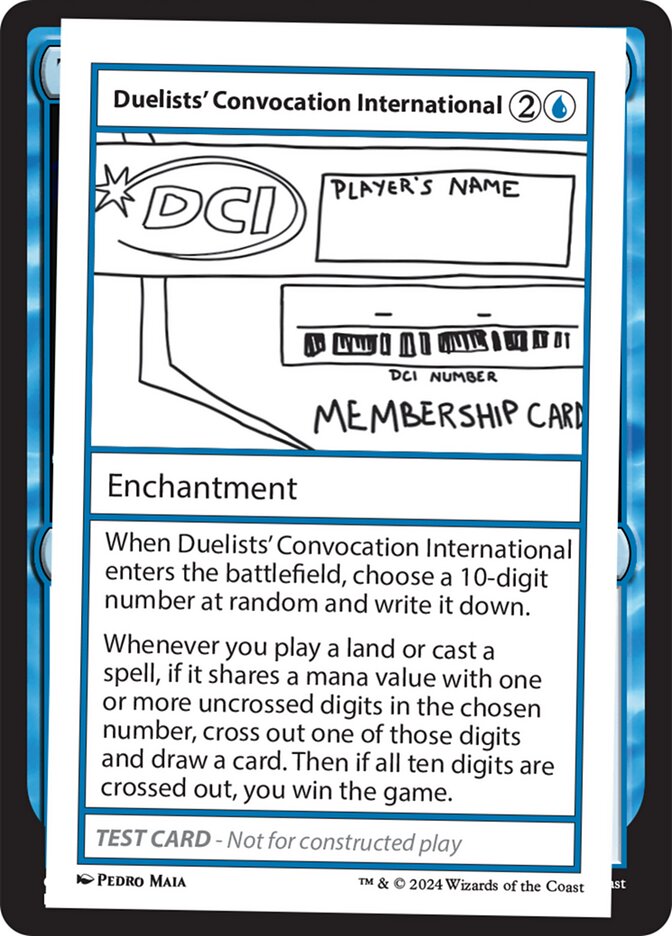 Duelists' Convocation International 529/390 (Mystery Booster 2 Playtest Cards)  | Good Games Modbury
