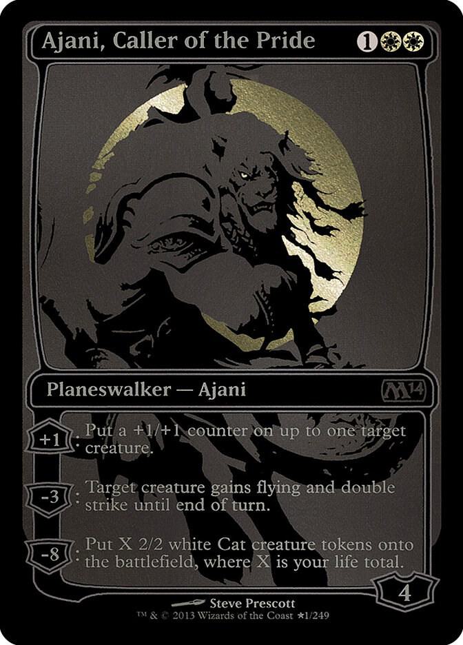 Ajani, Caller of the Pride 1★/5 (Media Promos)  - Foil | Good Games Modbury