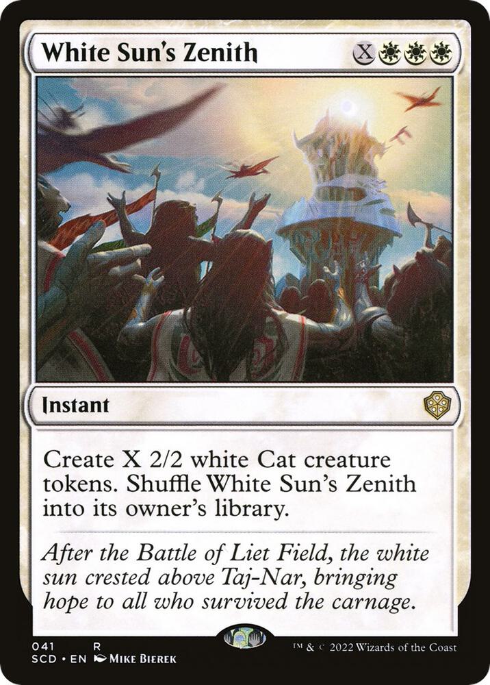White Sun's Zenith 41/352 (Starter Commander Decks)  | Good Games Modbury