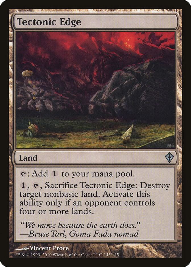 Tectonic Edge 145/145 (Worldwake)  | Good Games Modbury