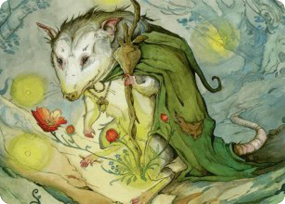 Tender Wildguide Art Card 34 (Art Series: Bloomburrow)  | Good Games Modbury