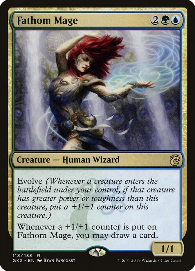 Fathom Mage 118/133 (Ravnica Allegiance: Guild Kits)  | Good Games Modbury
