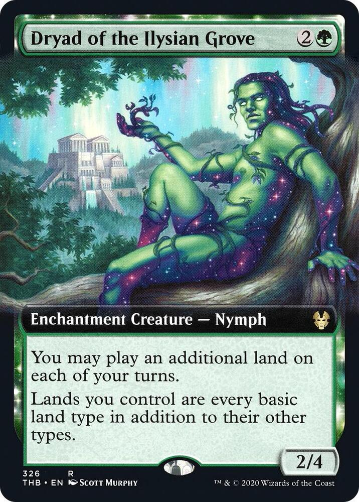 Dryad of the Ilysian Grove 326/254 (Theros Beyond Death)  - Extended Art | Good Games Modbury