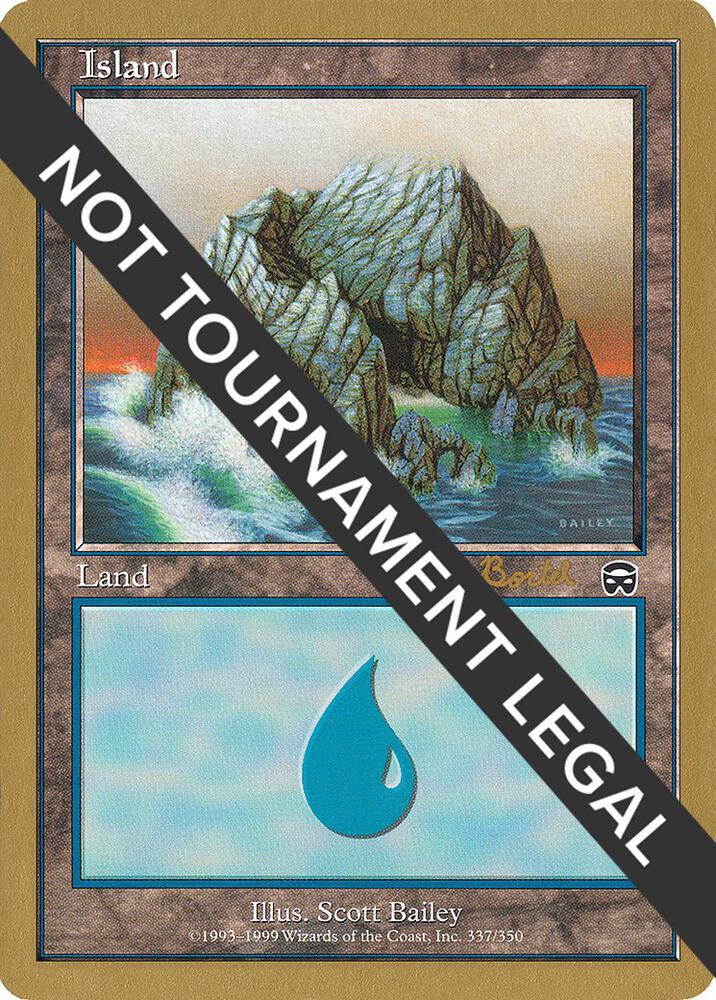 Island 337 2001 Alex Borteh MMQ ab337a/138 (World Championship Decks)  | Good Games Modbury