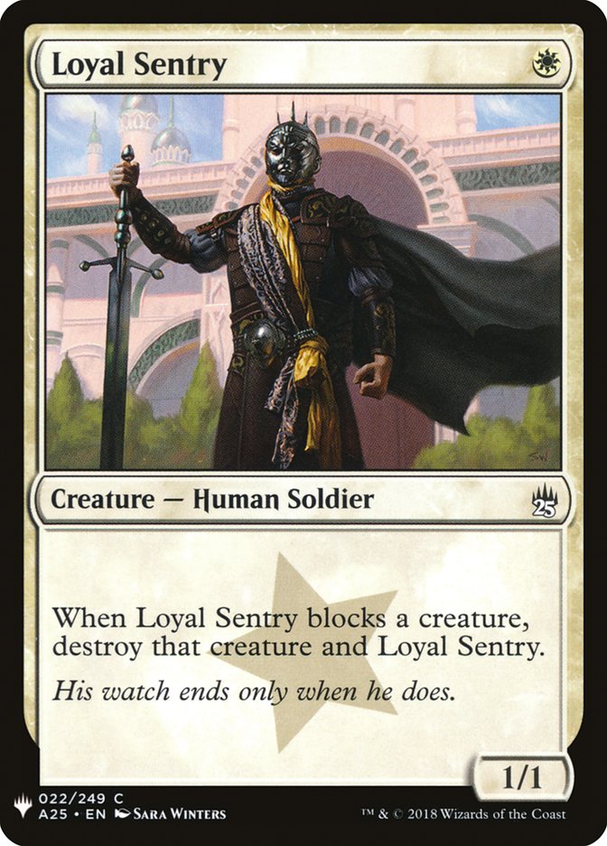 Loyal Sentry [Mystery Booster] | Good Games Modbury