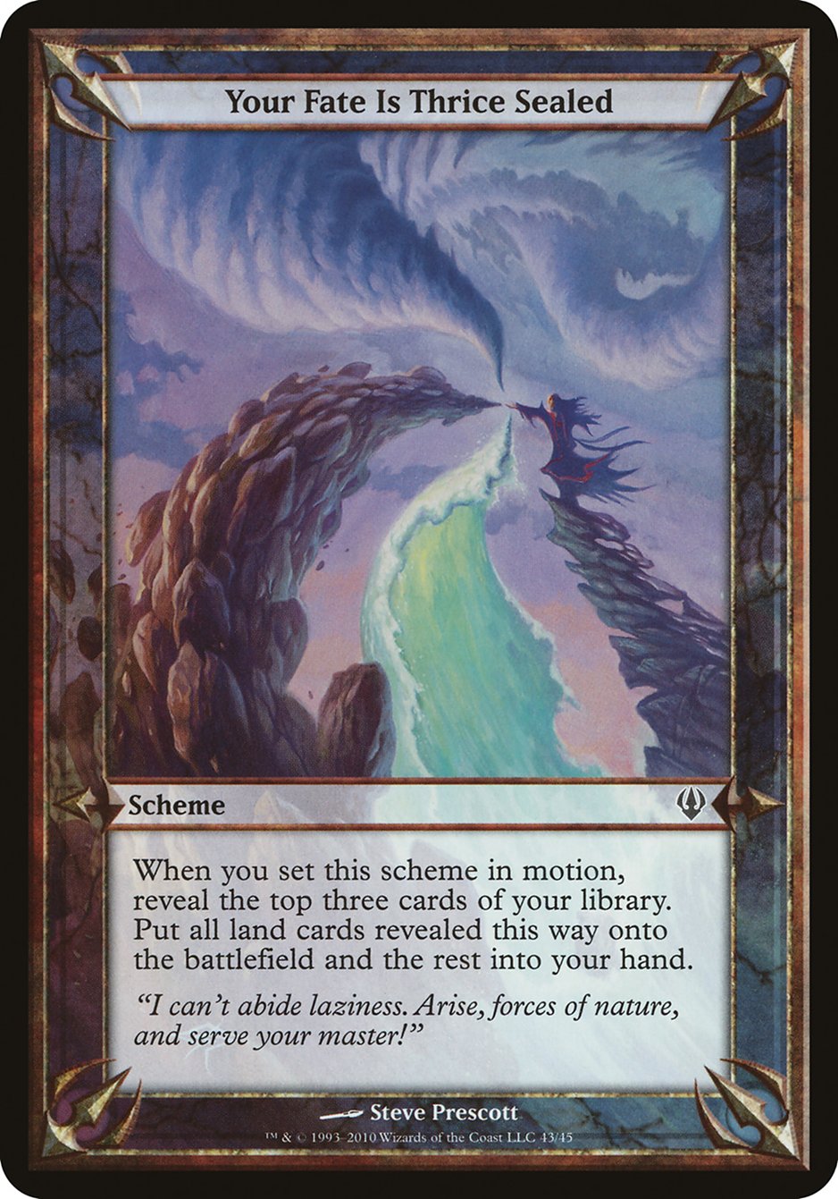 Your Fate Is Thrice Sealed 43★/45 (Oversize Cards)  | Good Games Modbury