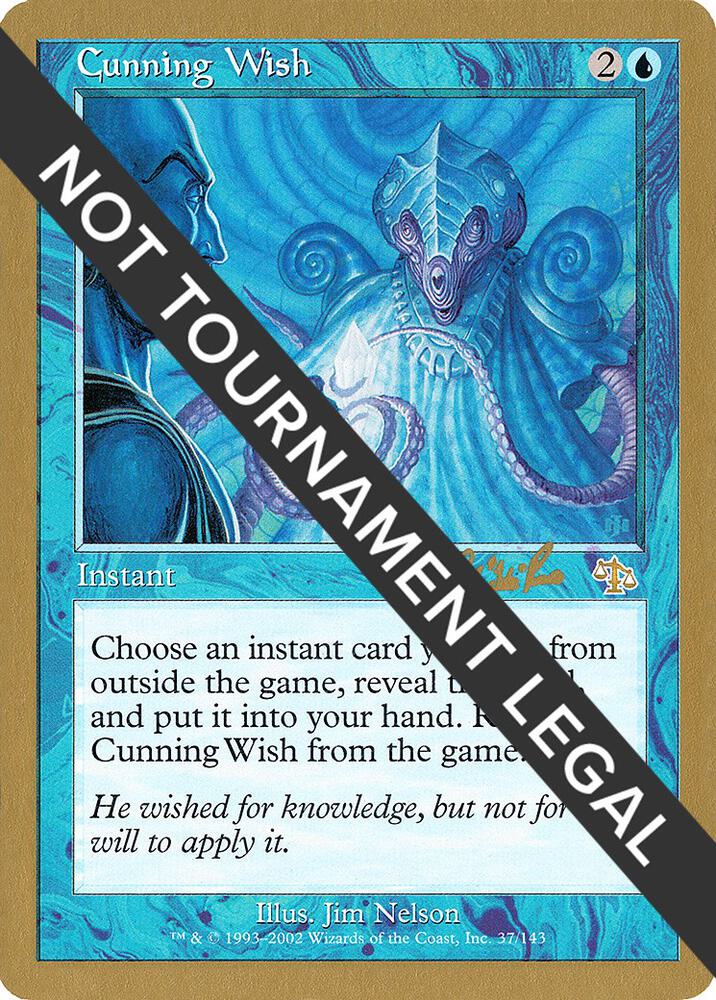 Cunning Wish 2002 Carlos Romao JUD cr37/153 (World Championship Decks)  | Good Games Modbury