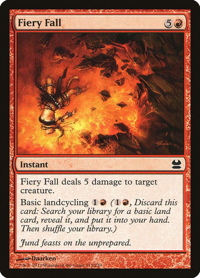 Fiery Fall 113/229 (Modern Masters)  | Good Games Modbury