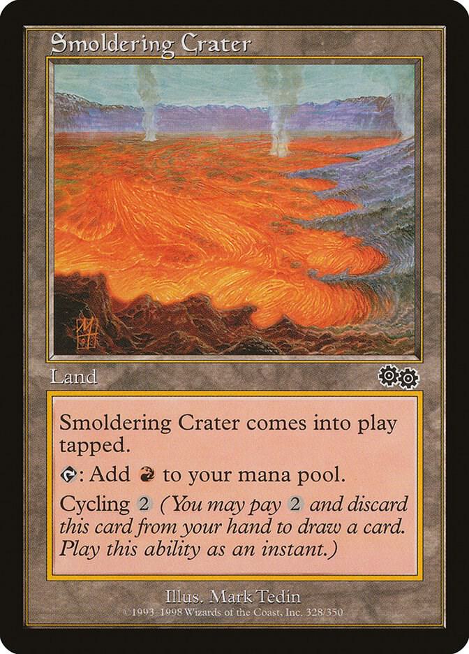 Smoldering Crater 328/350 (Urza's Saga)  | Good Games Modbury