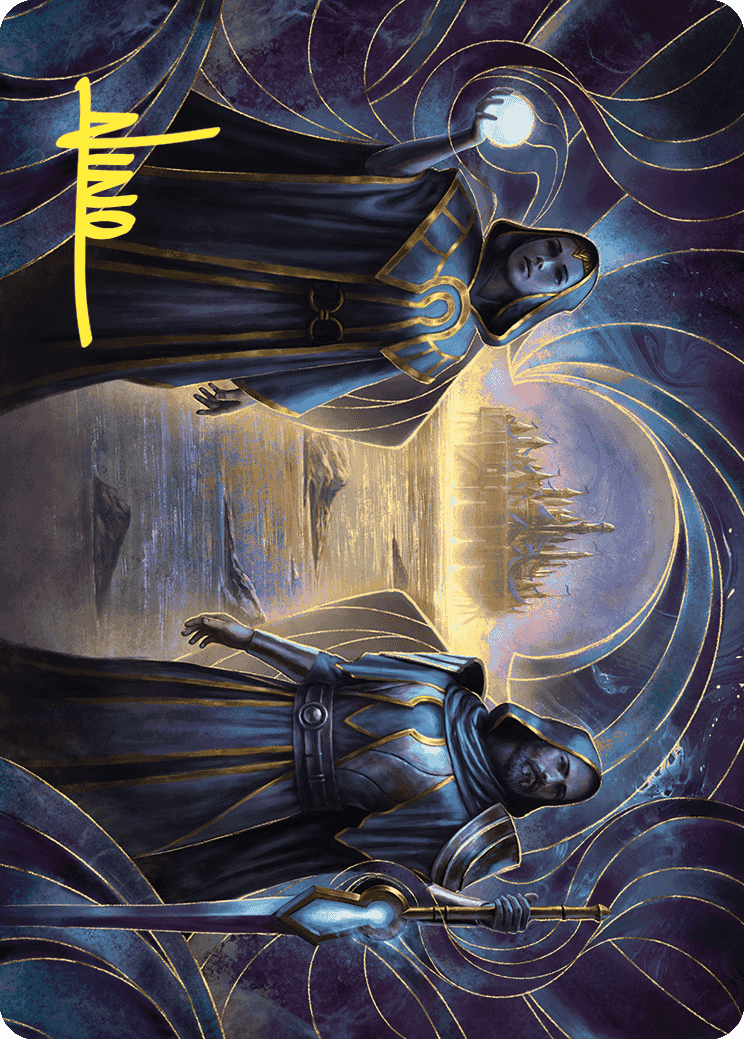 Court of Vantress Art Card (Gold-Stamped Signature) [Wilds of Eldraine Art Series] | Good Games Modbury