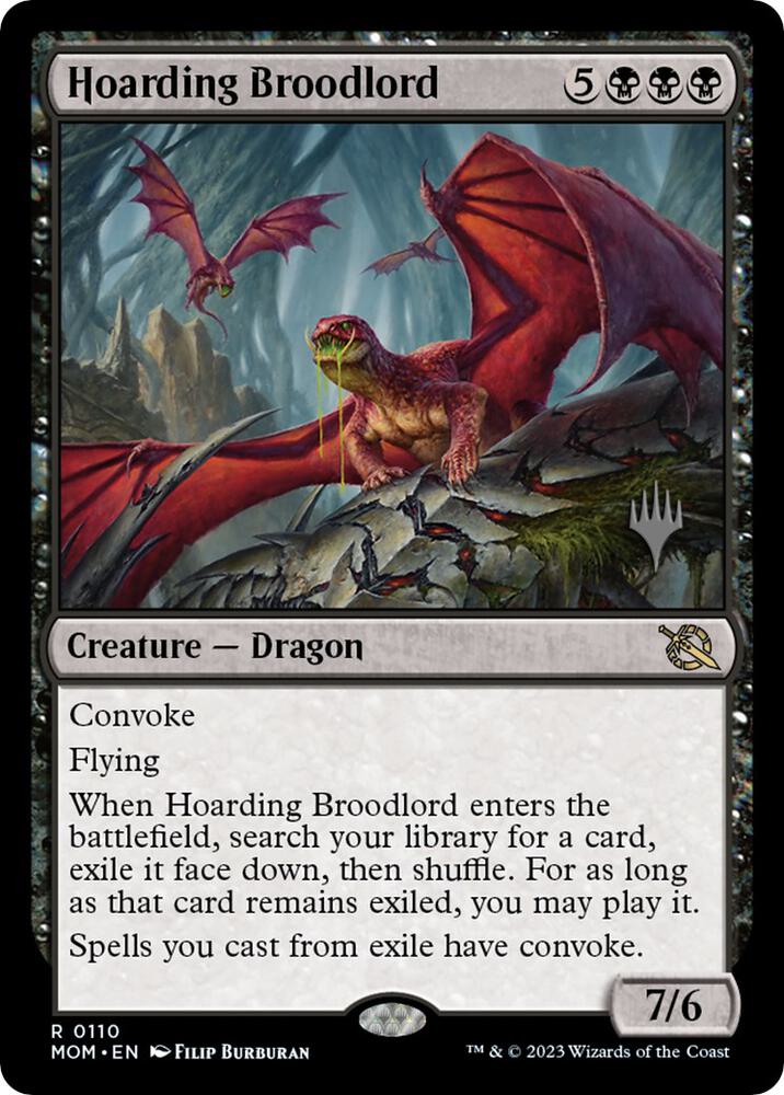 Hoarding Broodlord 110p/162 (Promo Pack: March of the Machine)  | Good Games Modbury