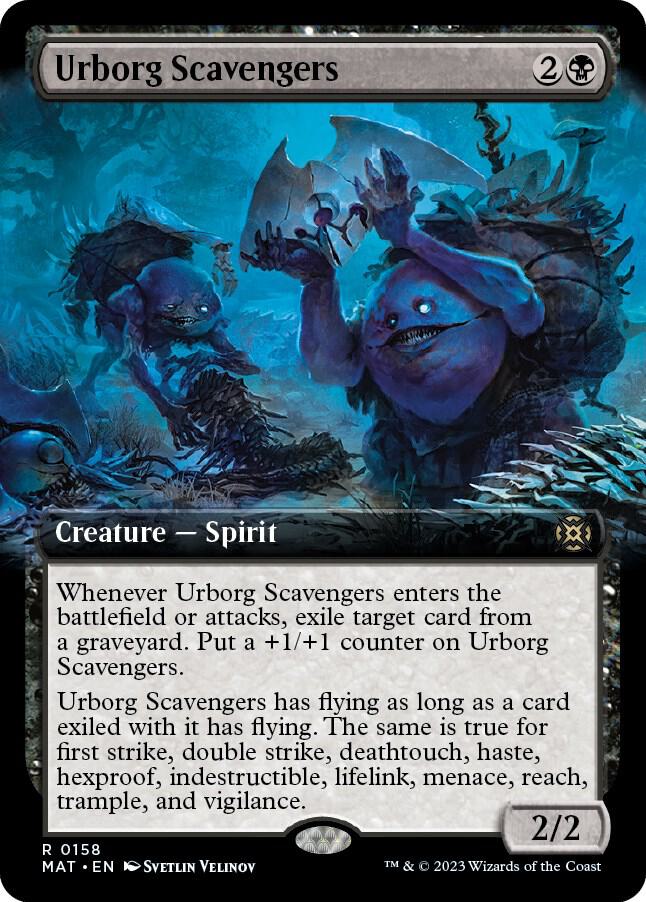 Urborg Scavengers 158/50 (March of the Machine: The Aftermath)  - Extended Art Foil | Good Games Modbury