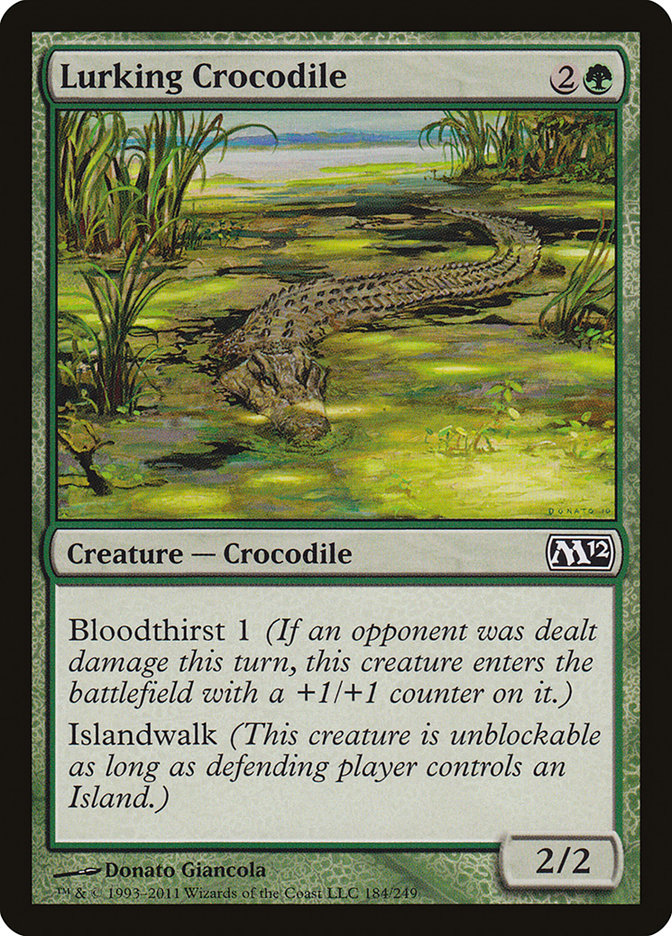 Lurking Crocodile [Magic 2012] | Good Games Modbury
