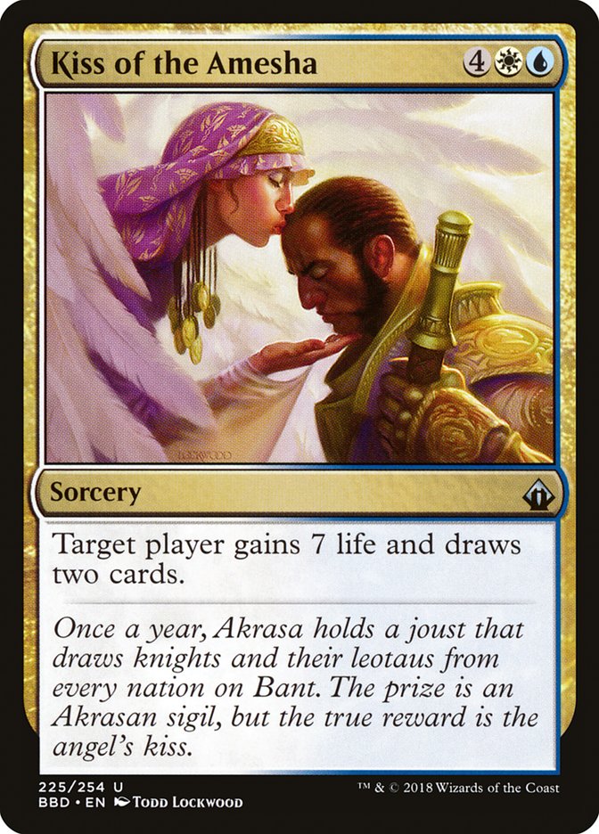 Kiss of the Amesha 225/254 (Battlebond)  - Foil | Good Games Modbury