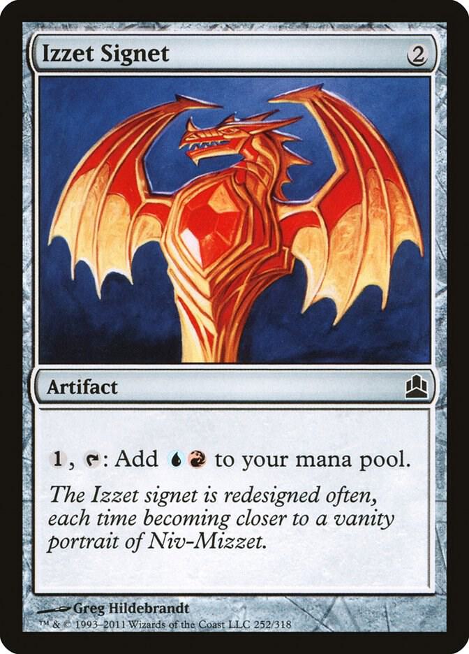 Izzet Signet 252/318 (Commander)  | Good Games Modbury