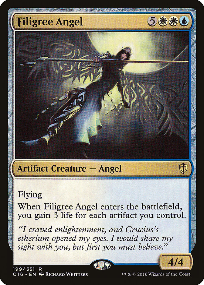 Filigree Angel 199/351 (Commander 2016)  | Good Games Modbury