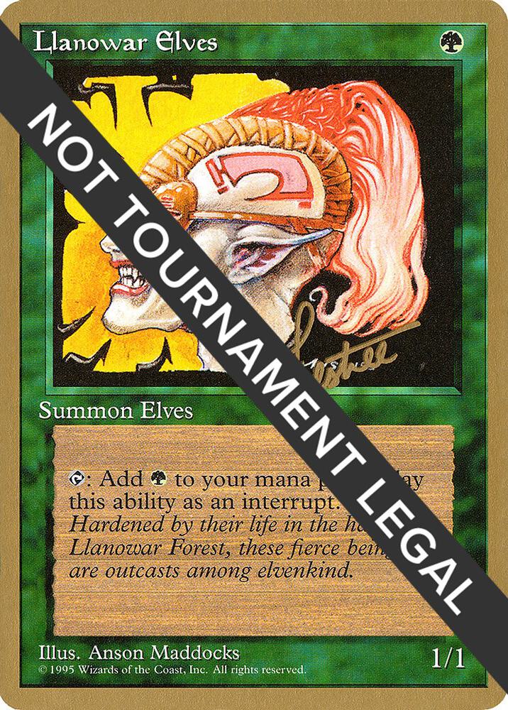 Llanowar Elves 1996 Bertrand Lestree 4ED bl261/308 (World Championship Decks)  | Good Games Modbury