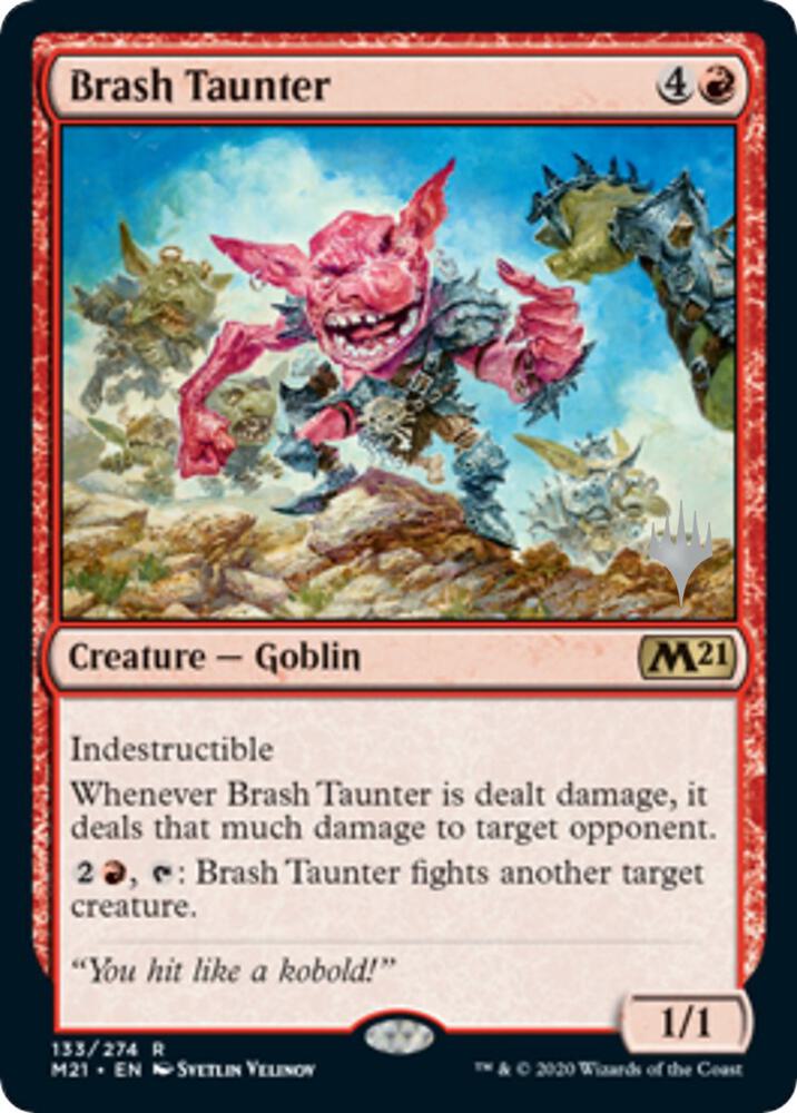 Brash Taunter 133 (Promo Pack: Core Set 2021)  | Good Games Modbury