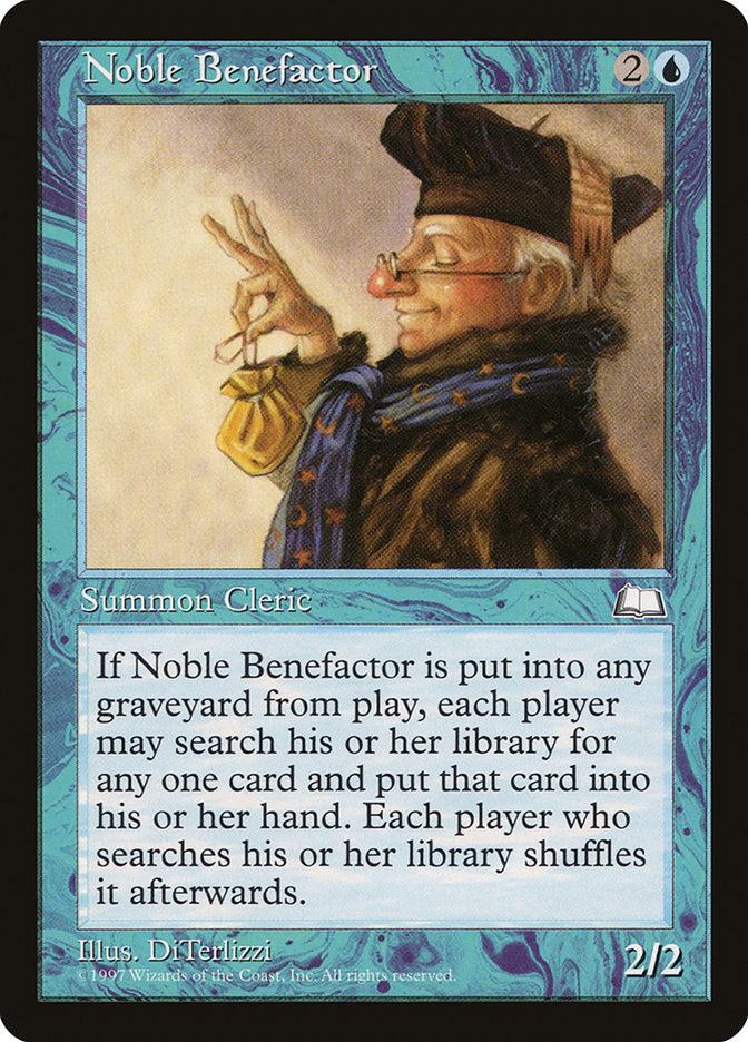 Noble Benefactor 44/167 (Weatherlight)  | Good Games Modbury