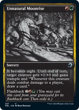 Unnatural Moonrise 247/534 (Innistrad: Double Feature)  | Good Games Modbury