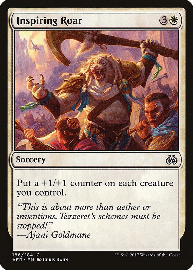 Inspiring Roar 186/184 (Aether Revolt)  | Good Games Modbury