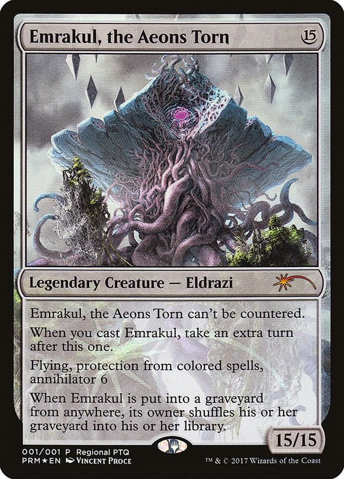 Emrakul, the Aeons Torn 2017 (Pro Tour Promos)  - Foil | Good Games Modbury