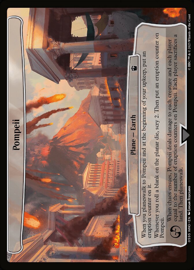 Pompeii 595/331 (Planechase: Universes Beyond: Doctor Who)  | Good Games Modbury