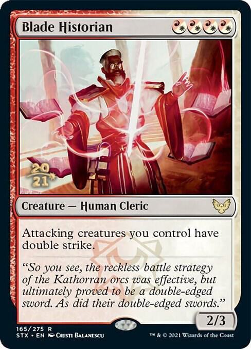 Blade Historian 165s/180 (Prerelease Cards)  - Foil | Good Games Modbury