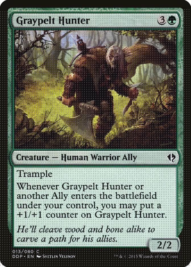 Graypelt Hunter 13 (Duel Decks: Zendikar vs. Eldrazi)  | Good Games Modbury