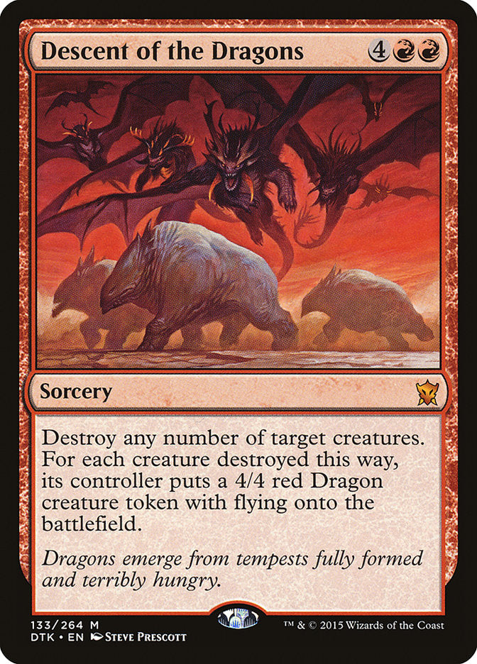 Descent of the Dragons 133 (Dragons of Tarkir)  | Good Games Modbury