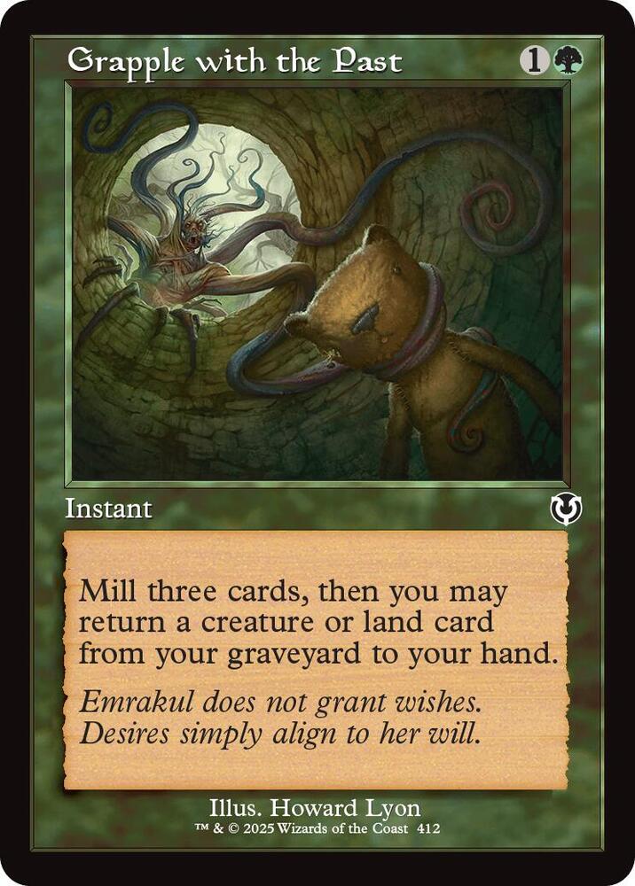 Grapple with the Past 412 (Innistrad Remastered)  - Retro Foil | Good Games Modbury