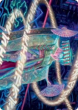 Satsuki the Living Lore Art Card 5 (Art Series: Kamigawa: Neon Dynasty)  | Good Games Modbury