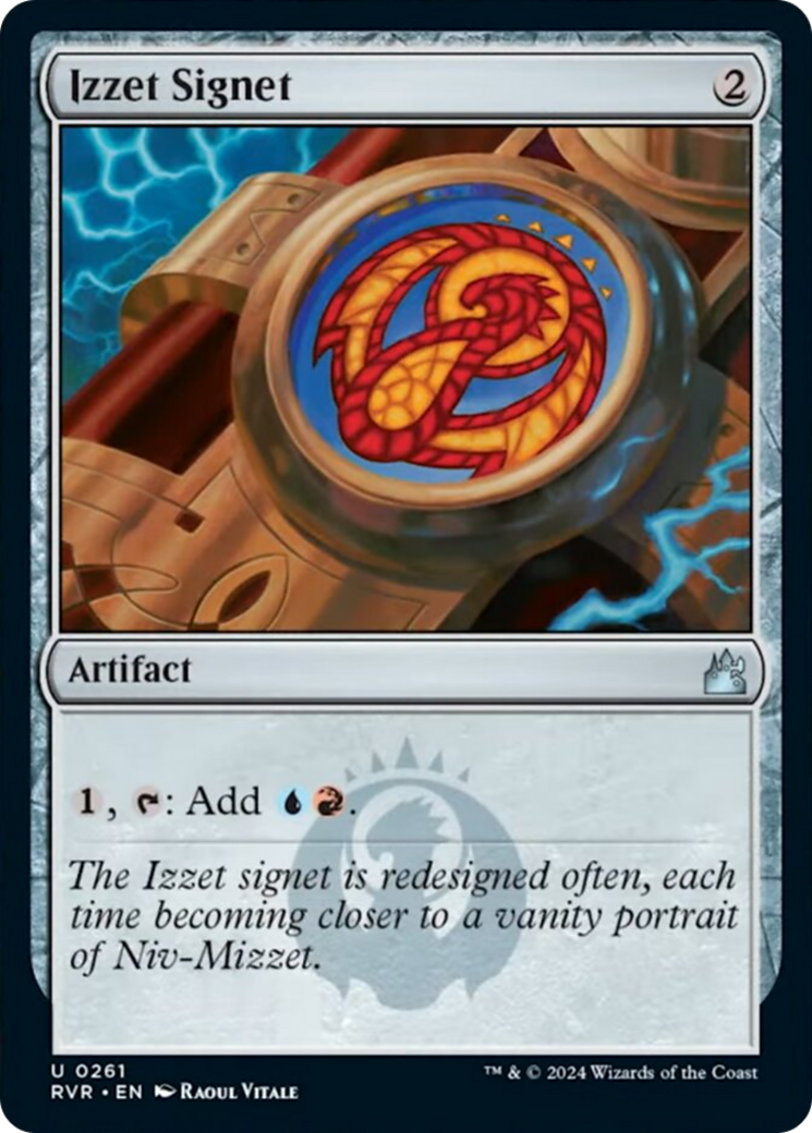 Izzet Signet [Ravnica Remastered] | Good Games Modbury