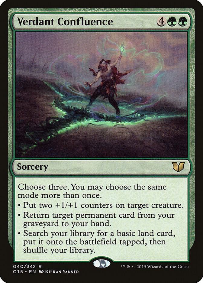 Verdant Confluence 40/342 (Commander 2015)  | Good Games Modbury