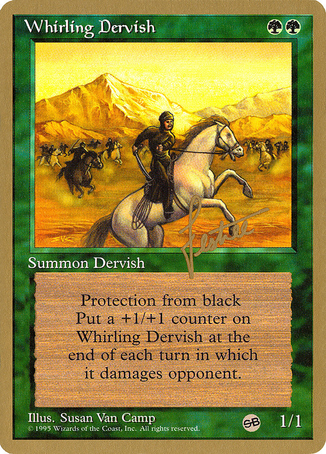 Whirling Dervish (Bertrand Lestree) (SB) [Pro Tour Collector Set] | Good Games Modbury