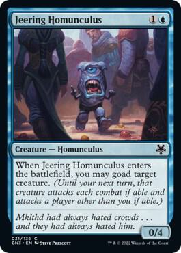 Jeering Homunculus 31/135 (Magic Game Night: Free-For-All)  | Good Games Modbury