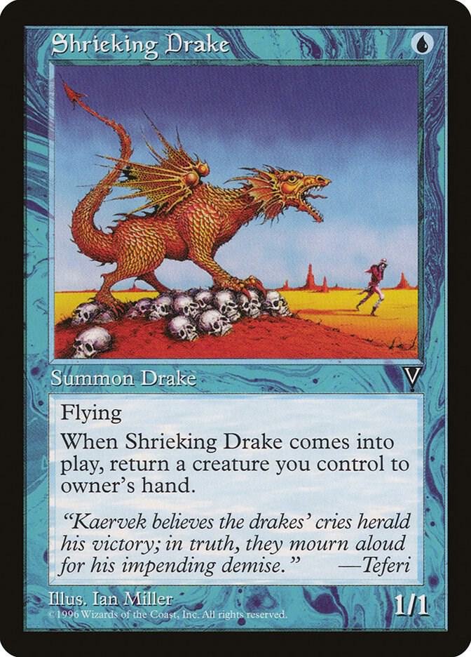 Shrieking Drake 43/167 (Visions)  | Good Games Modbury